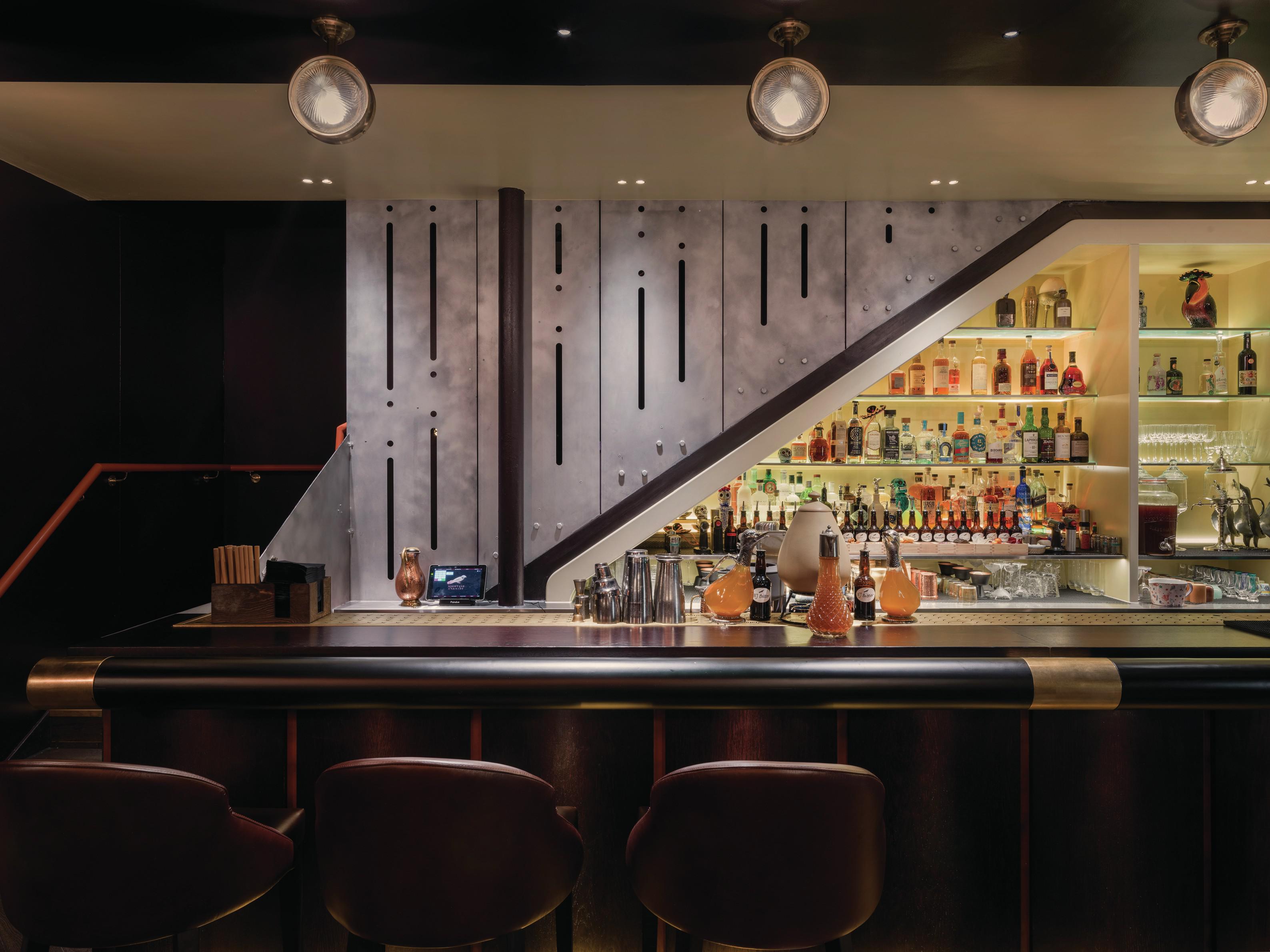 Speakeasy backbar