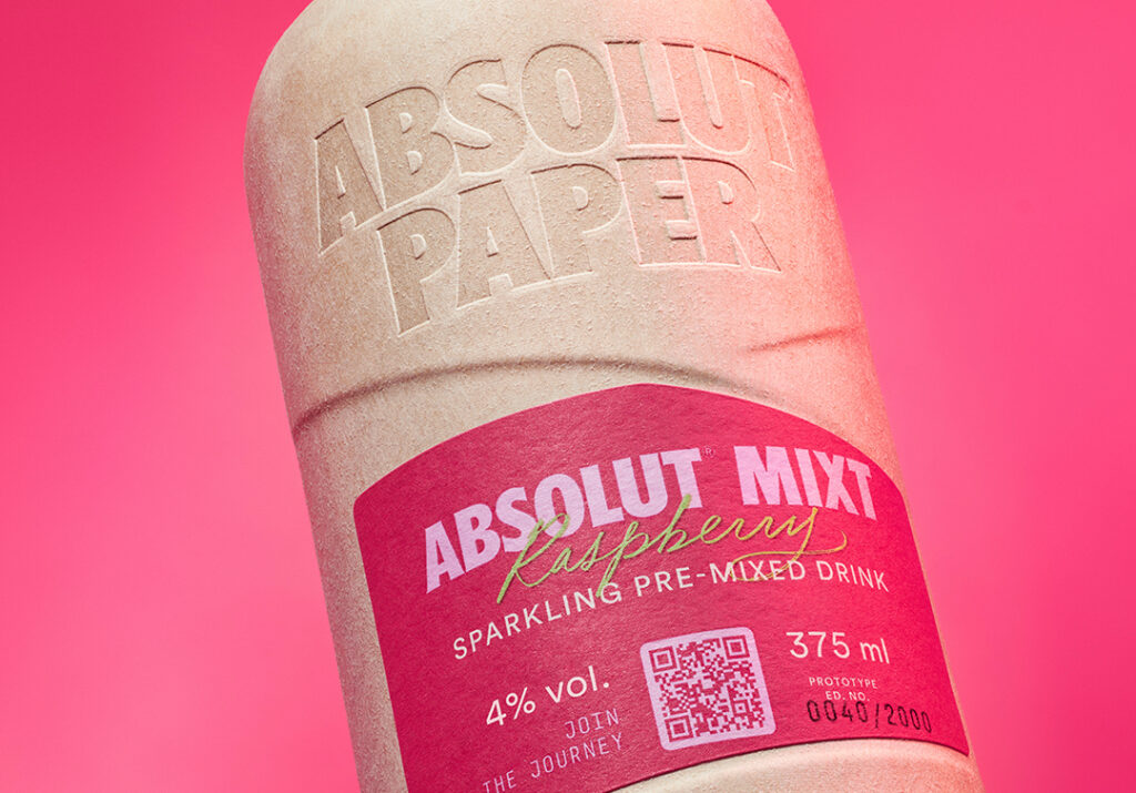 Absolut launches paper bottle in the UK The Drinks Business