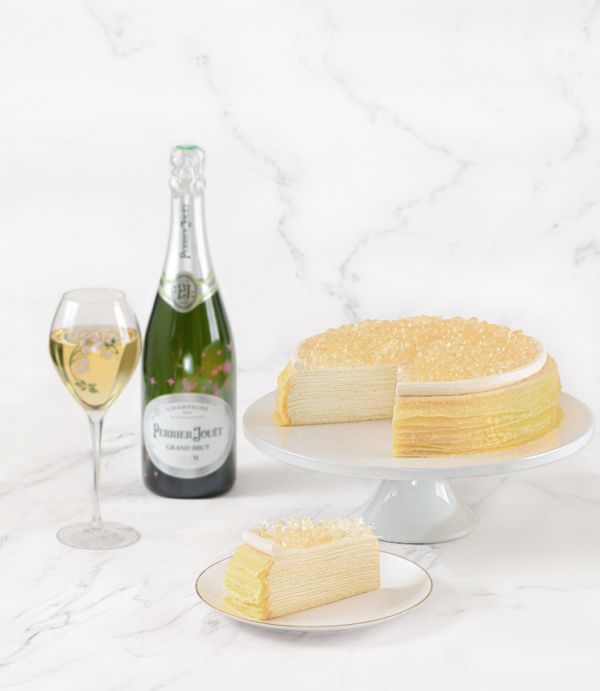 Lady M推出Perrier-Jouët香槟千层蛋糕