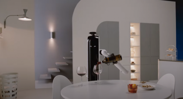 Samsung develops wine-pouring robot