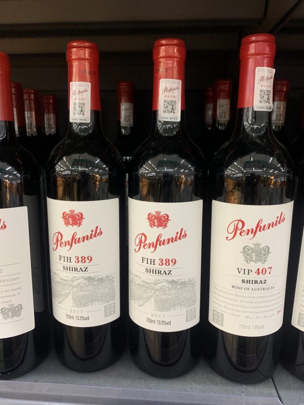 Imitations of famous Australian wine spotted for sale in Chinese store sparks outrage