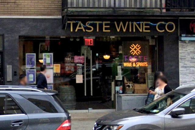 Booze theft at Taste Wine Co. in NoHo, NYC