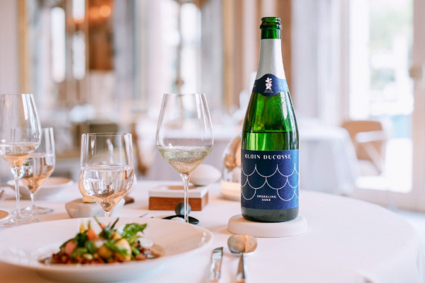 Alain Ducasse to launch a sparkling saké