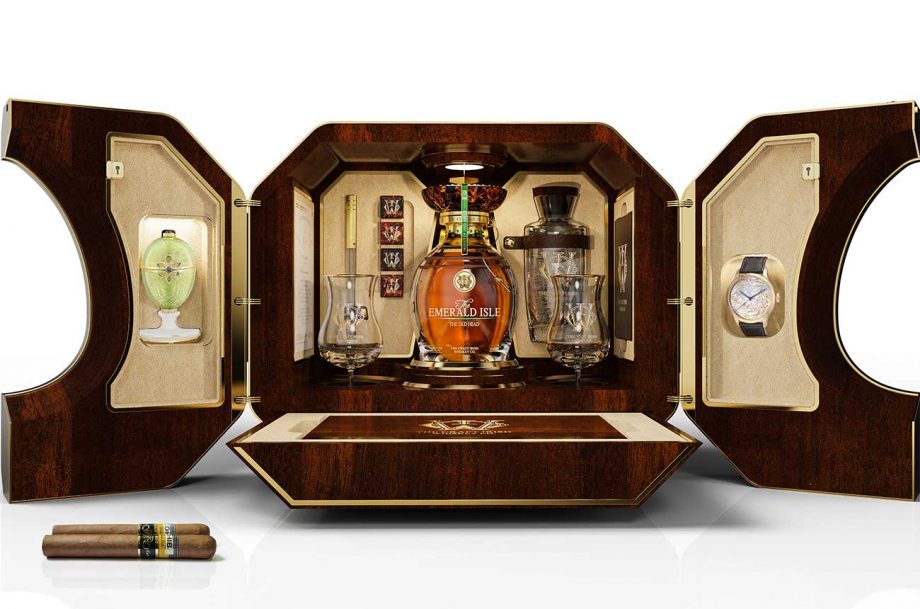 Whiskey and Fabergé egg collection