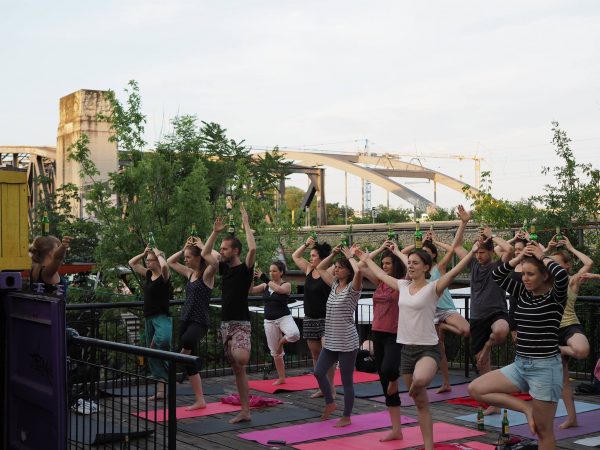 ‘Beer Yoga’ is the trend sweeping the married passions of beer and fitness