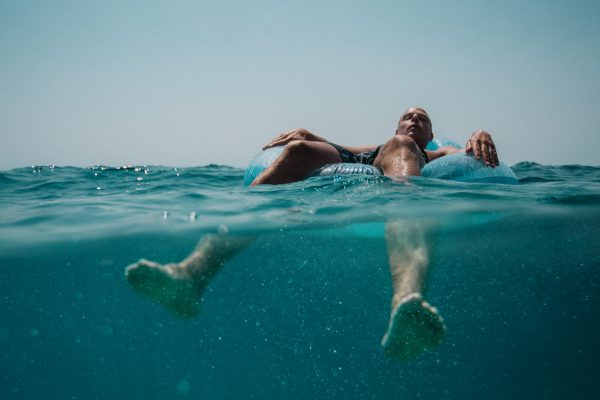 Men rescued after getting lost at sea while drinking beers on an air mattress