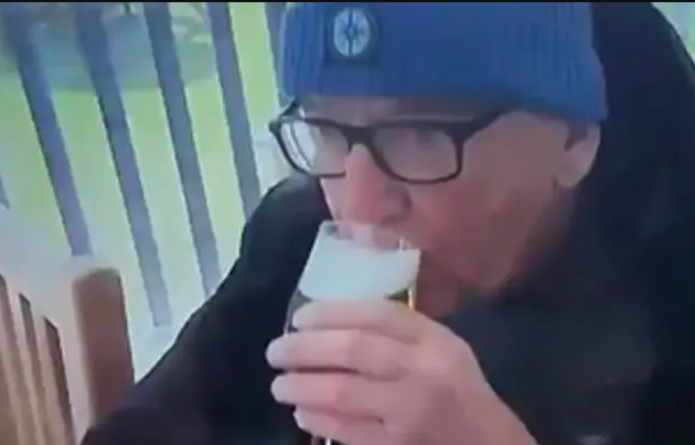 People baffled after spotting man’s choice of first drink at pub as beer gardens reopen