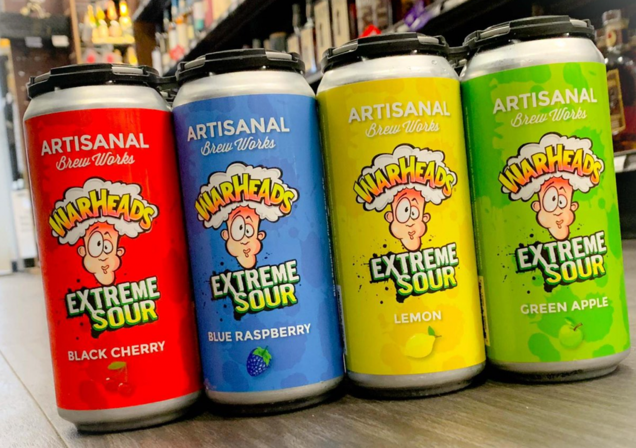 You can now buy Sour Warhead flavoured alcoholic beer and seltzers