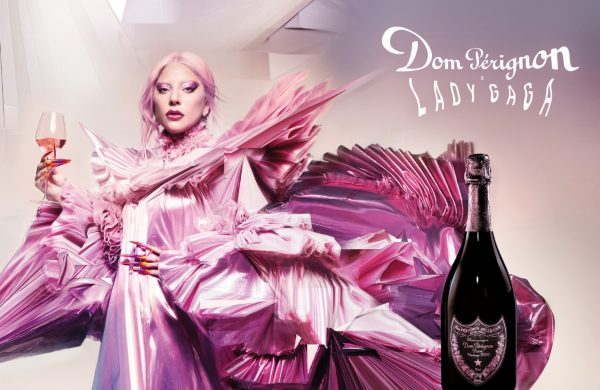 Lady Gaga creates Dom Pérignon ‘sculpture’