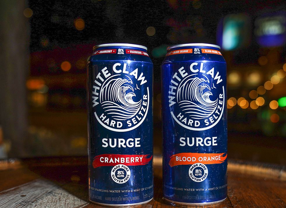 White Claw Surge variety 