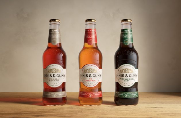 Innis & Gunn reveals swanky new beer branding