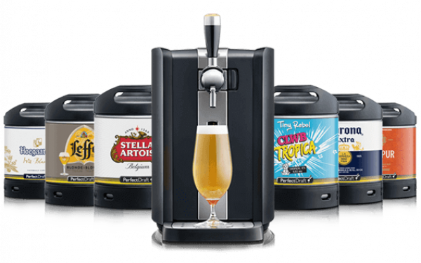 You can now buy the famous Phillips PerfectDraft home beer tap from Aldi