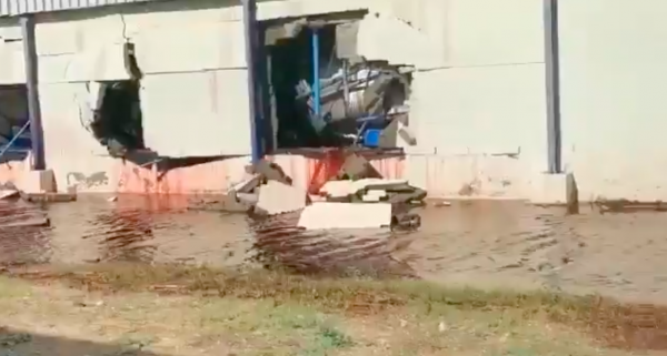 Vineyard explosion creates 50,000 litre red wine river in South Africa