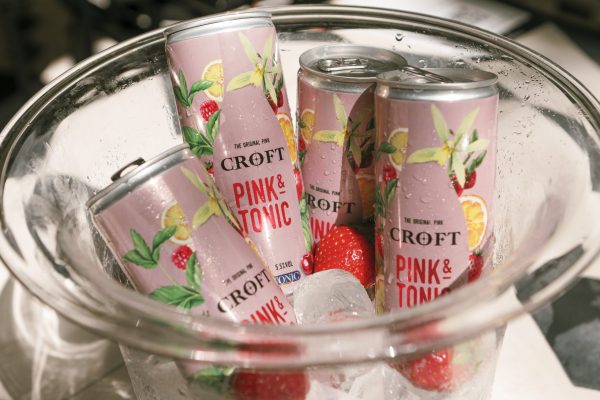 Croft pioneers pink Port and tonic in a can
