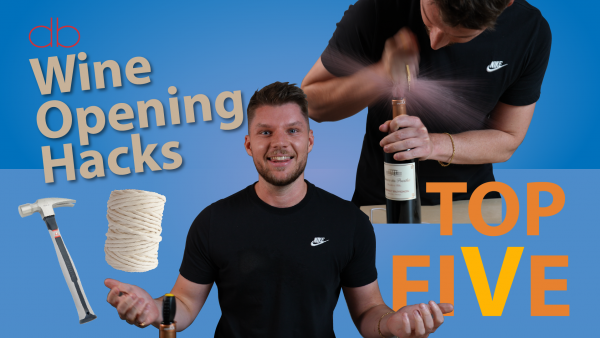 We try five hacks for opening a bottle of wine without a corkscrew