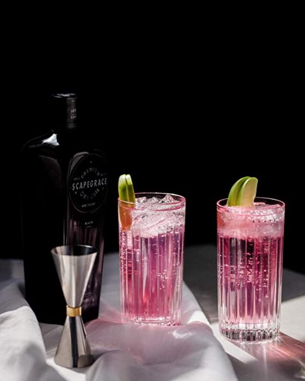 The world’s first naturally ‘black gin’ changes colour when mixed with tonic