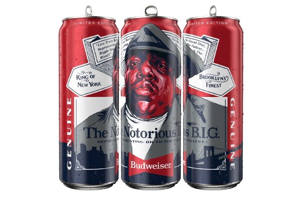 Budweiser pays homage to Notorious B.I.G with limited-edition cans
