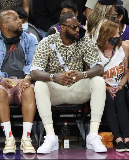 LeBron Showed up to the All-Star Game With a Bottle of Tequila