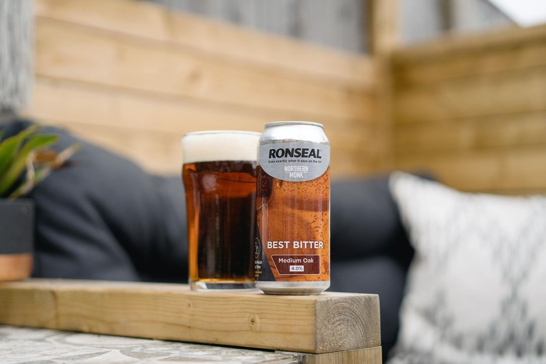 Glass of Medium Oak: Leeds-based brewery northern monk launches paint company collaboration