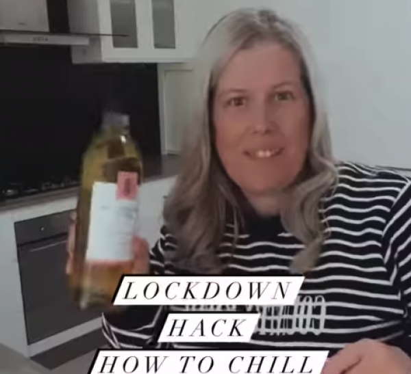 Mom reveals genius hack for chilling a bottle of wine in just 15 minutes