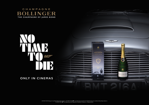 Bollinger debuts limited edition James Bond-themed Cuvée 007