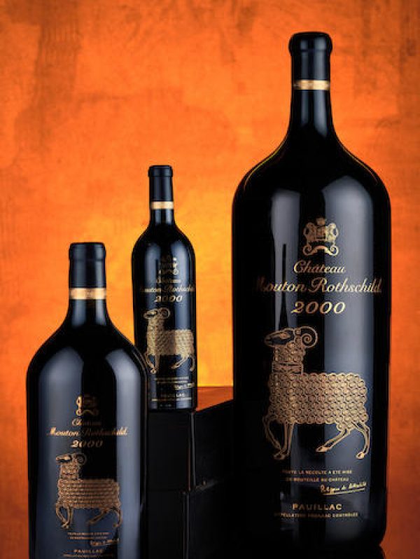 Château Mouton Rothschild “Nebuchadnezzar” broke new auction record
