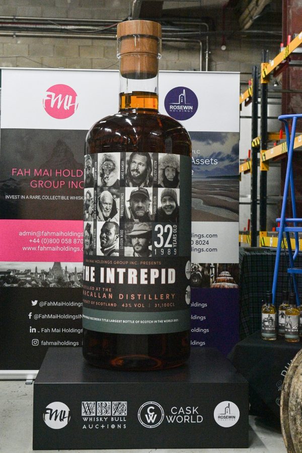 World record smashed for biggest whisky bottle ever filled