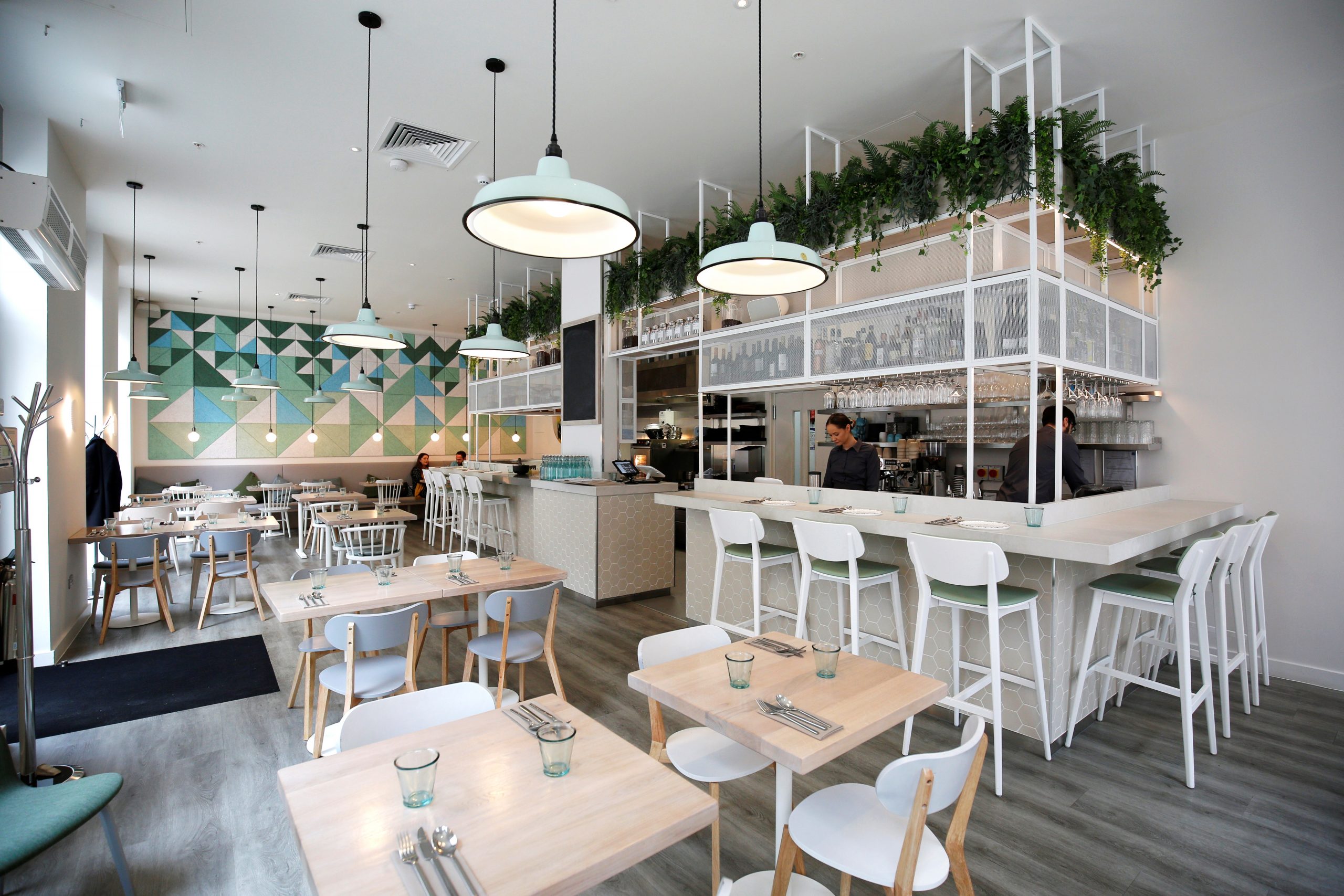 Stem & Glory interior: stem & glory first restaurant to commit to carbon neutral by end of 2021