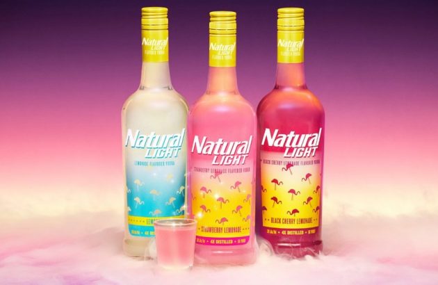 Beer brand Natural Light extends into spirits market with lemonade vodka range