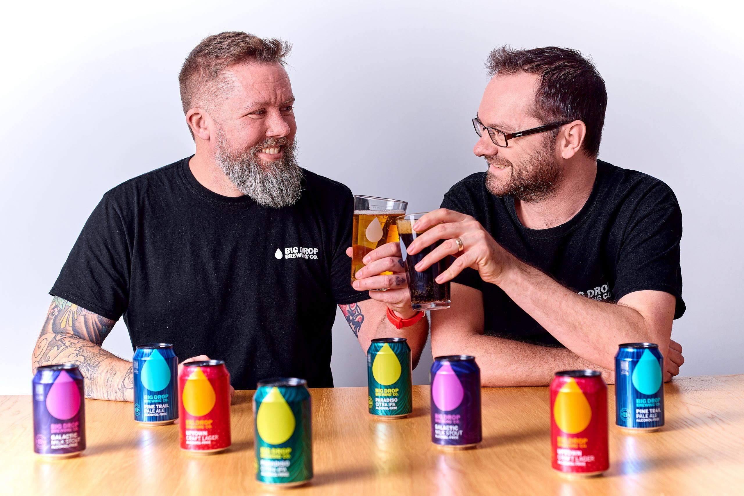Rob Fink and James Kindred of Big Drop Brewing Co: How is alcohol free beer made? We ask the experts