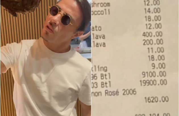 Furious diner left stunned by £37,000 bill at Salt Bae’s new London restaurant