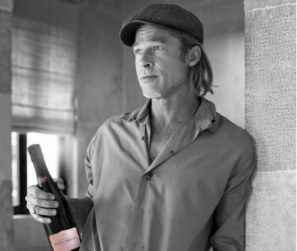 Brad Pitt launches new Fleur de Miraval Champagne