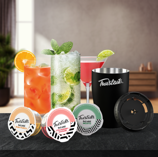 Bacardi launches ‘Twistails’ cocktail pods into GTR 