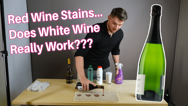 Does white wine really remove a red wine stain?