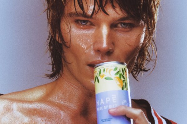 Supermodel Jordan Barrett launches sake spiked seltzer