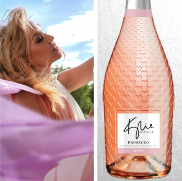 Kylie Minogue scores number one hit with Prosecco rosé