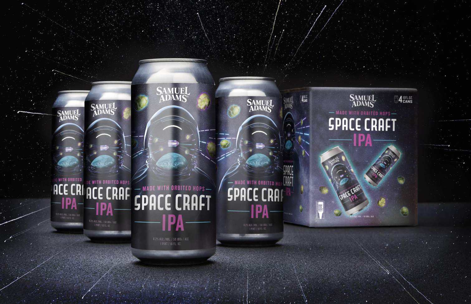 beer made from hops launched into space goes on sale
