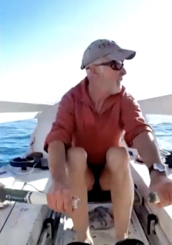 74-year-old rower to attempt Atlantic world record fuelled by Champagne