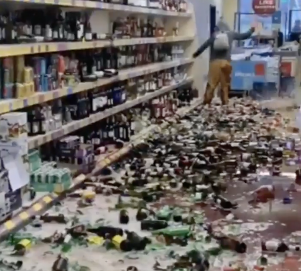 Woman sentenced after furiously smashing £10,000 of booze in Aldi