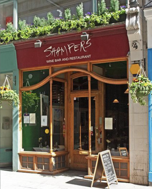 London institution Shampers wine bar to close after 43 years