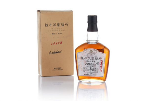 Japanese whisky retains strong performance at auction
