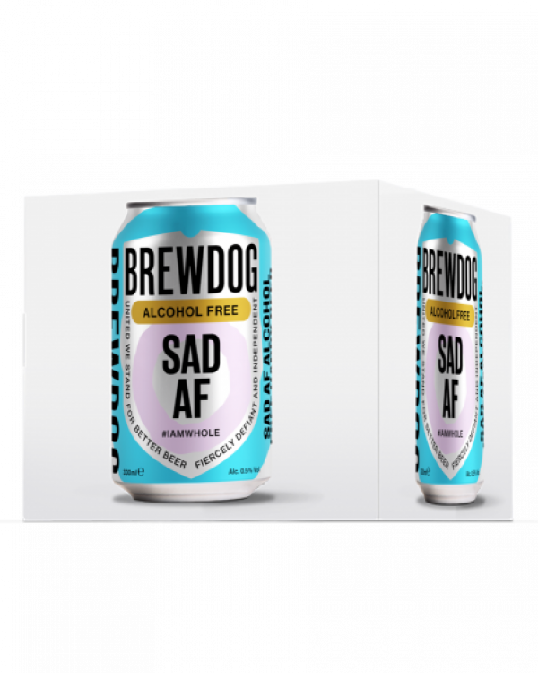 BrewDog teams up with Rizzlekicks frontman on alcohol free beer SAD AF