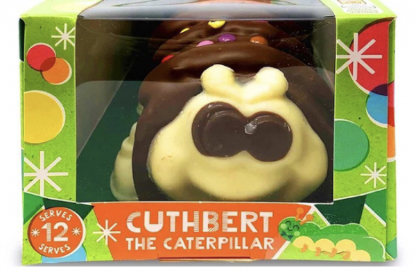 Aldi’s Cuthbert The Caterpillar lives to crawl another day