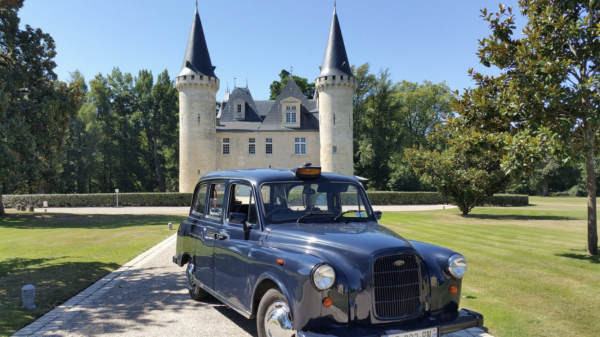 English taxi wine tasting tours hit Bordeaux