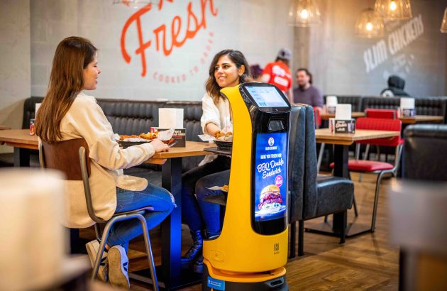Boparan Restaurant Group introduces service robots to UK restaurant
