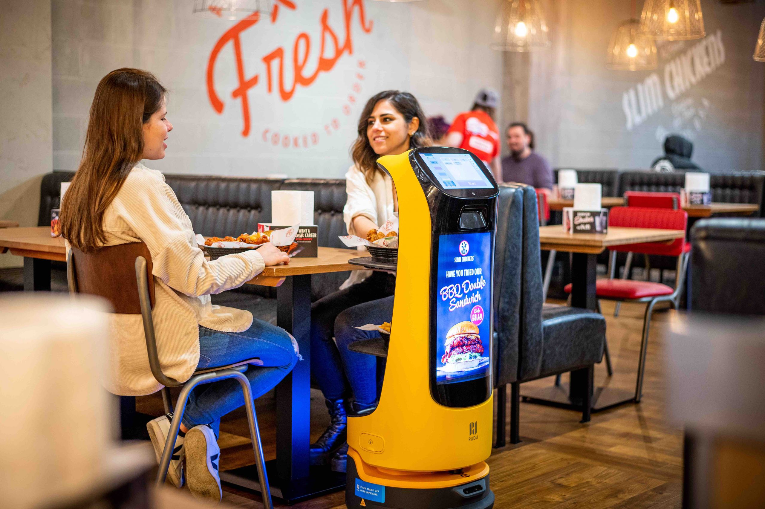 BRG introduces service robots at UK restaurant