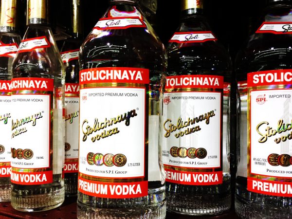 US store shuns pouring Russian vodka down the drain and doubles price instead