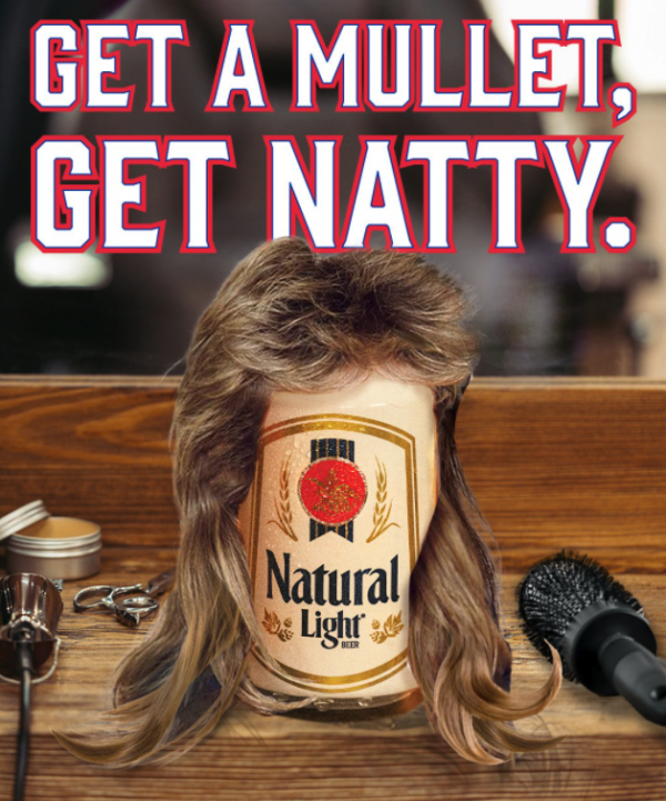 You can win free beer for a year if you get a mullet haircut