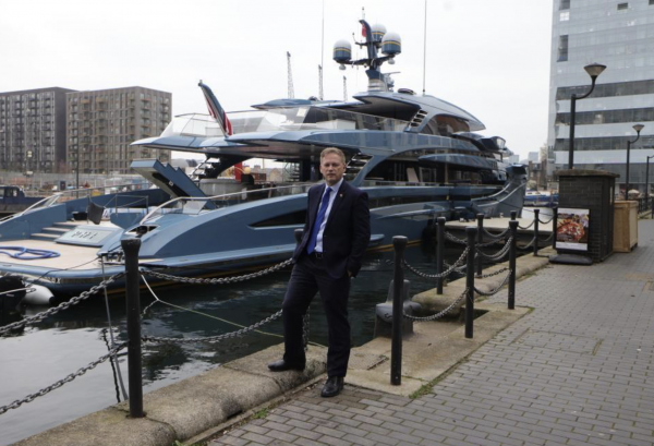 Mystery Russian’s £38 million superyacht with ‘infinite wine cellar’ seized by UK government