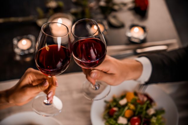 wine and diabetes study: two glasses of red wine